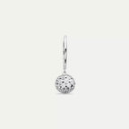 2.74 CT Diamond White Gold Ball Single Earring