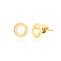 14K Gold Screw-back Earring