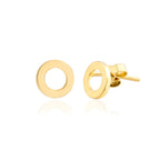 14K Gold Screw-back Earring