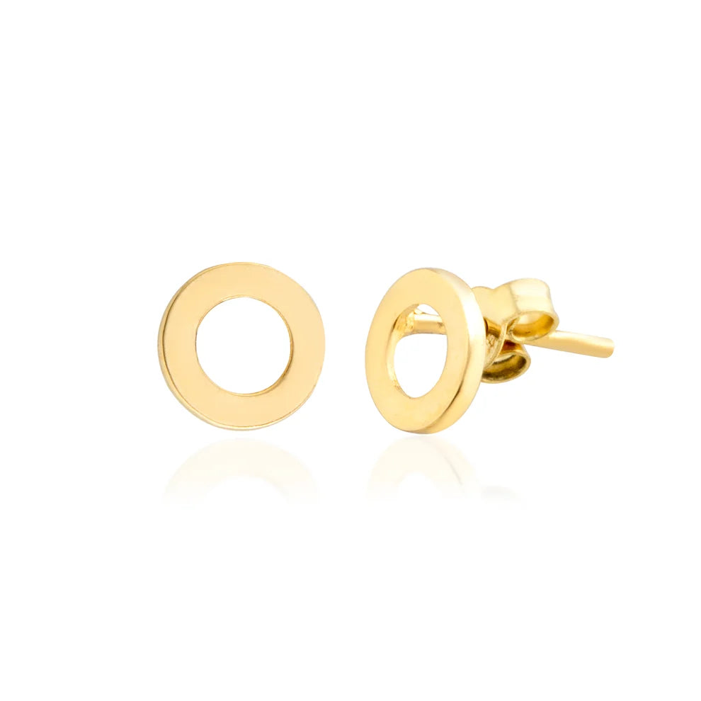14K Gold Screw-back Earring