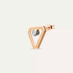 Ally Diamond Rose Gold Single Earring