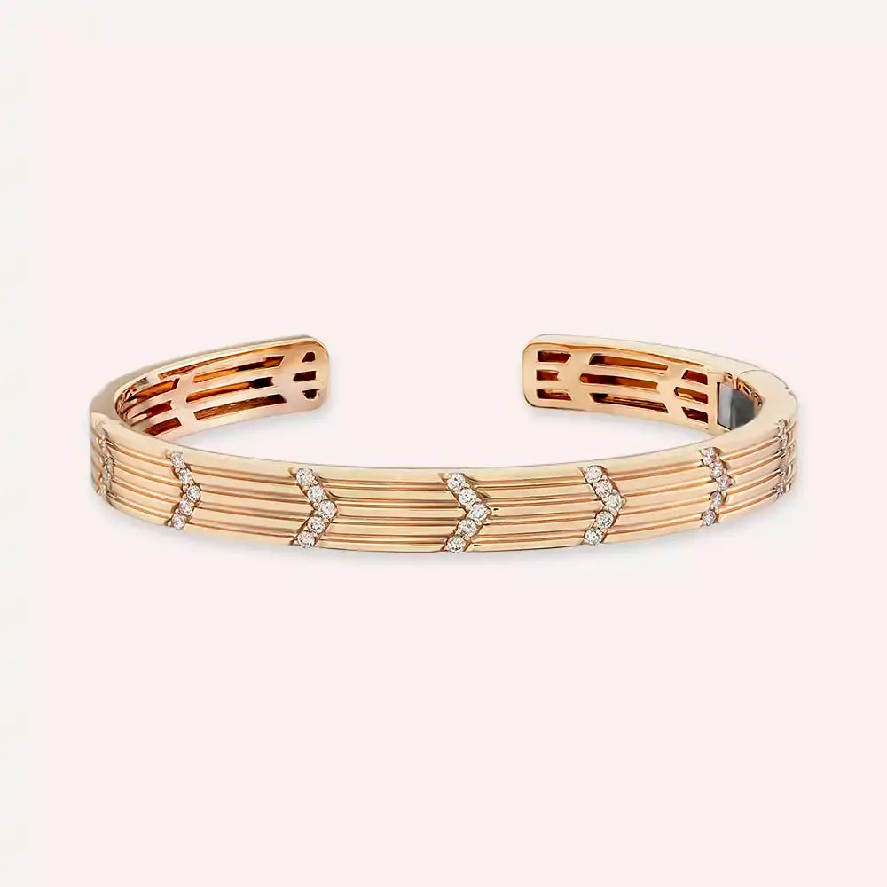 Alura Diamond Rose Gold Bracelet