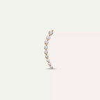 Alva Diamond Rose Gold Single Earring