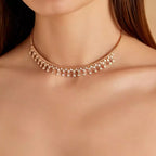 Arin Diamond Rose Gold Necklace
