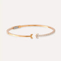 Arrow 1.20 CT Diamond Bangle Bracelet