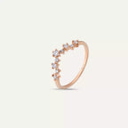 Aster Diamond Rose Gold Ring