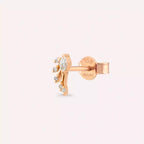 Swift Diamond Rose Gold Single Earring