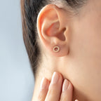 14K Gold Screw-back Earring
