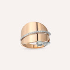 Bia 0.32 CT Diamond Rose Gold Ring