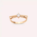 Lumia 0.25 CT Diamond Rose Gold Ring
