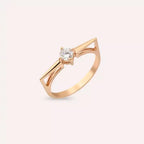 Lumia 0.25 CT Diamond Rose Gold Ring