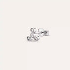 Dots Four Diamond Mini Single Earring