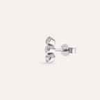 Dots Three Diamond Mini Single Earring