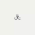 Blissy Diamond White Gold Mini Single Earring