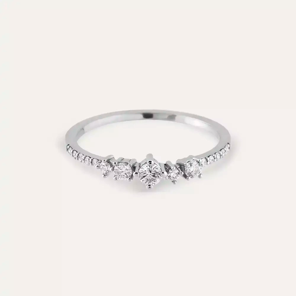 Fable Diamond White Gold Ring