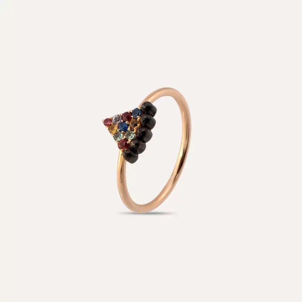 Petra Multicolor Safir Taşlı Yüzük