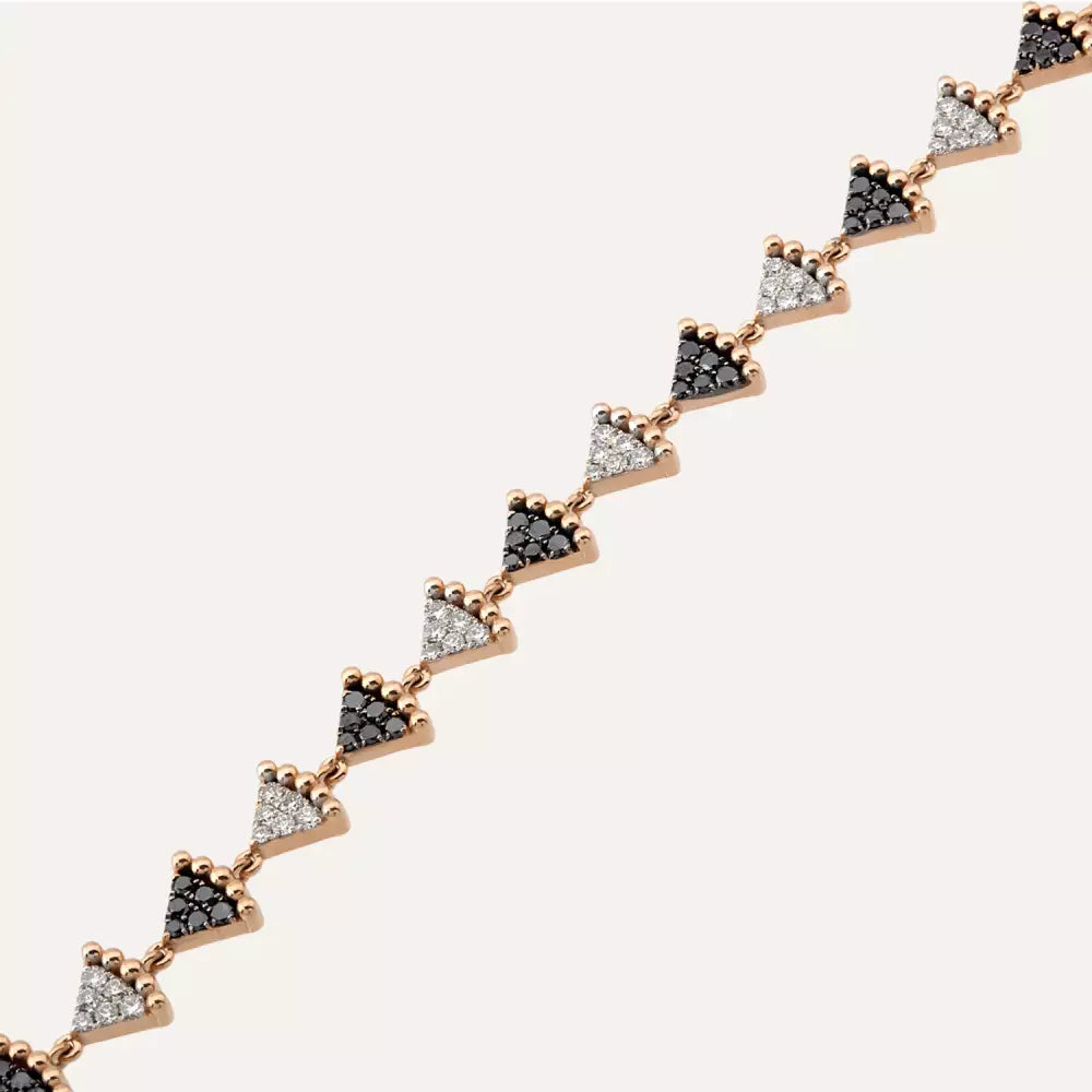 Petra Diamond-Accented Rose Gold Bracelet