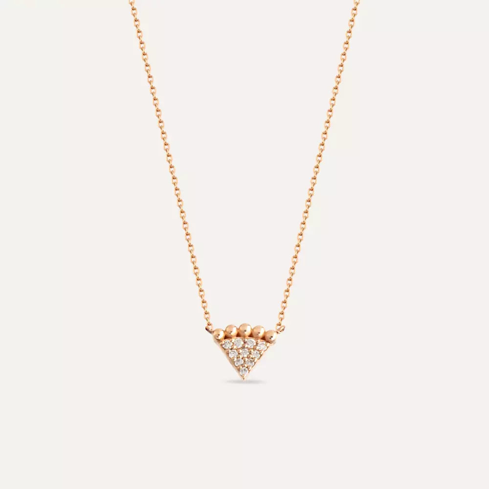 Petra Diamond Rose Gold Necklace