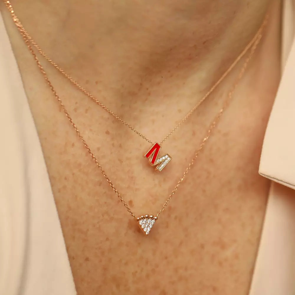 Petra Diamond Rose Gold Necklace