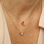 Petra Diamond Rose Gold Necklace