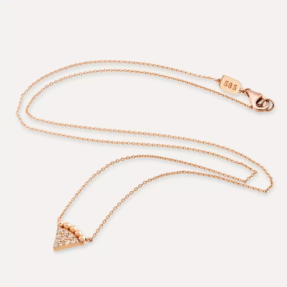 Petra Diamond Rose Gold Necklace