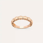 Cord Matte 0.20 CT Diamond Rose Gold Ring
