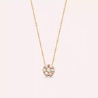 Coronet 0.20 CT Diamond Rose Gold Necklace