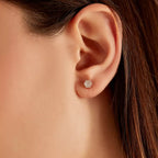 Coronet 0.38 CT Diamond Rose Gold Earrings