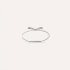 Noir White 0.05 CT Diamond Ring