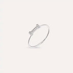 Bony 0.06 CT Diamond White Gold Ring
