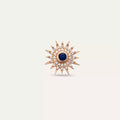 Lumos Sapphire and Diamond Rose Gold Single Earring
