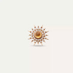 Lumos Yellow Sapphire and Diamond Single Earring