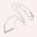 Elen 0.15 CT Diamond White Gold Necklace