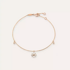 Elva Sapphire and Diamond Rose Gold Anklet