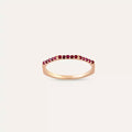 Eon 0.20 CT Ruby Rose Gold Ring