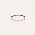 Eon 0.20 CT Ruby Rose Gold Ring