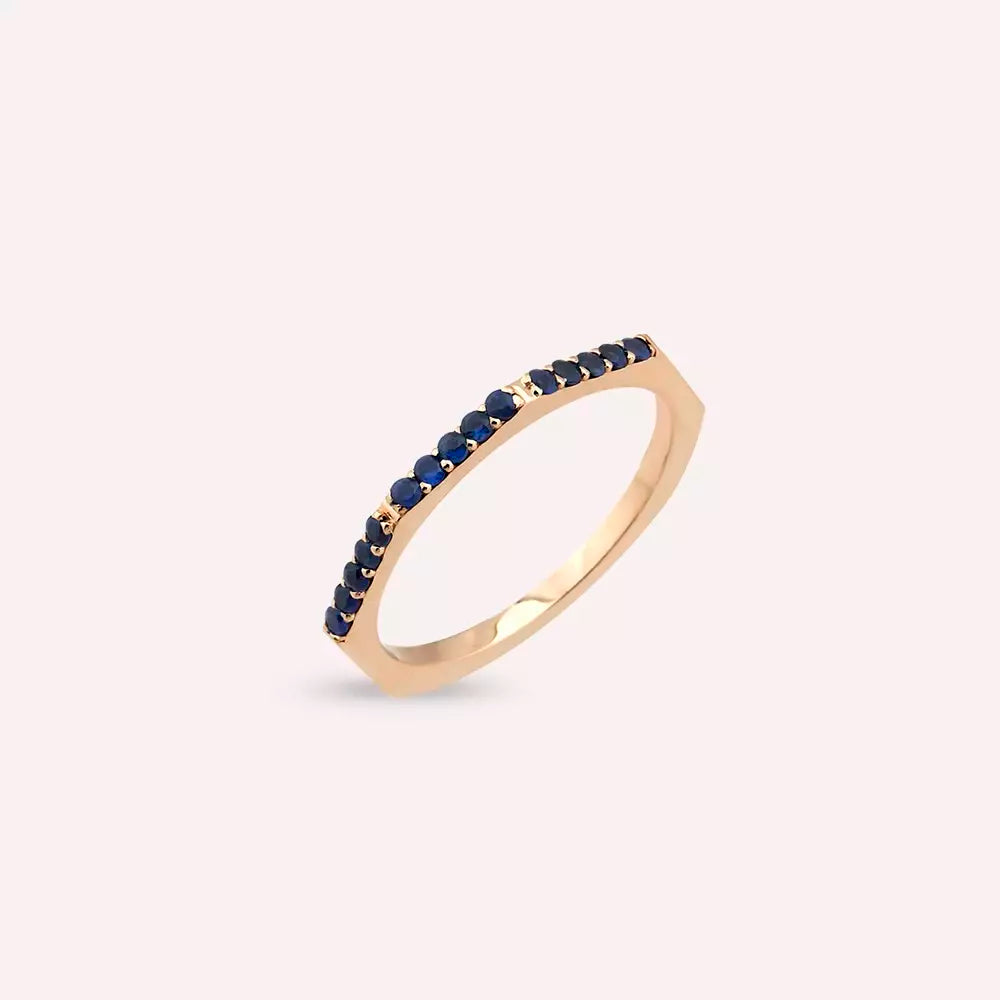Eon 0.25 CT Sapphire Rose Gold Ring