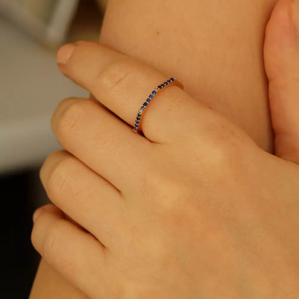 Eon 0.25 CT Sapphire Rose Gold Ring
