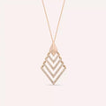 Erel Diamond Rose Gold Necklace