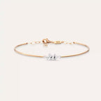 Mela Diamond Rose Gold Bracelet