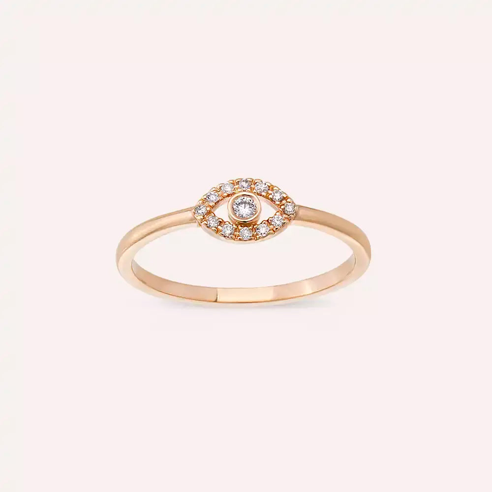 Soul 0.07 CT Diamond Rose Gold Ring
