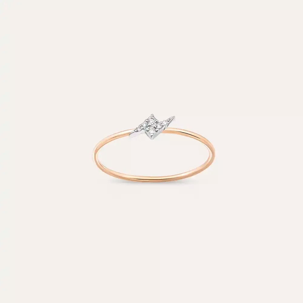 Bolt 0.05 CT Diamond Ring