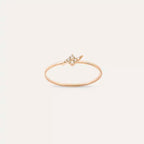 Bolt Rose 0.04 CT Diamond Ring