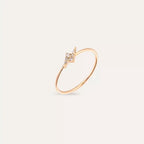 Bolt Rose 0.04 CT Diamond Ring