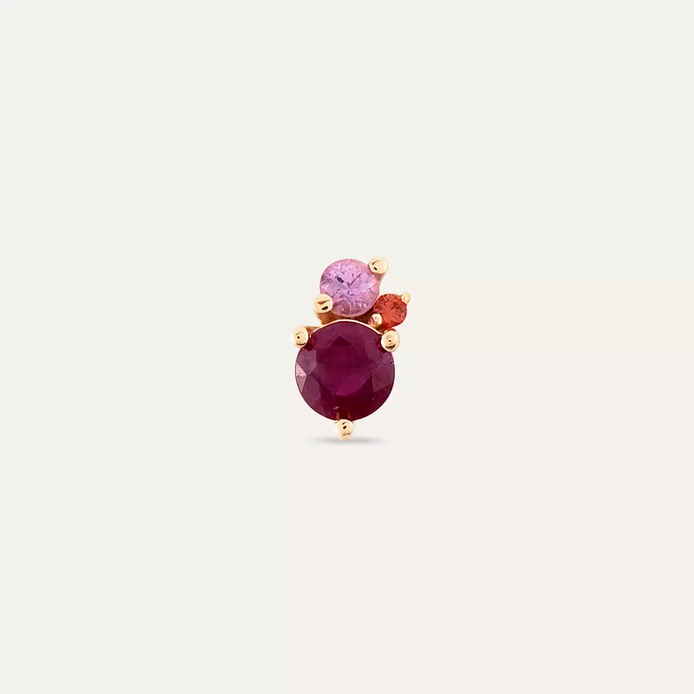 Frutti Ruby Rose Gold Piercing