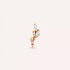 Gale Diamond Rose Gold Piercing