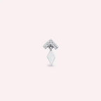 Glim Diamond White Gold Single Earring