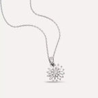 Shiny Diamond White Gold Necklace