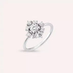 Hake 0.77 CT Diamond White Gold Ring