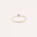 Cherie 0.07 CT Orange Safir ve Pırlanta Taşlı Yüzük